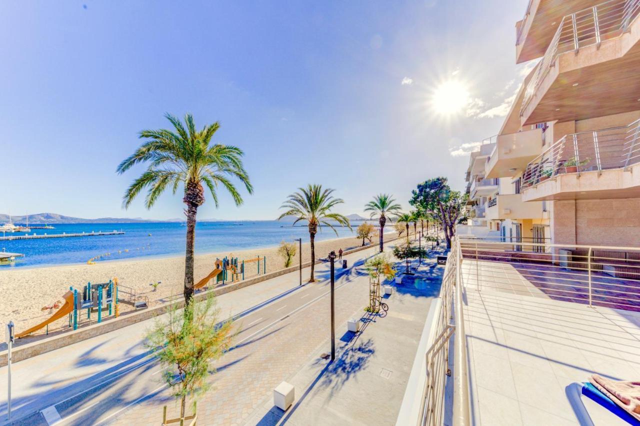 Beach Apartment Brisa Marina By Sealand Villas Port de Pollença Eksteriør billede